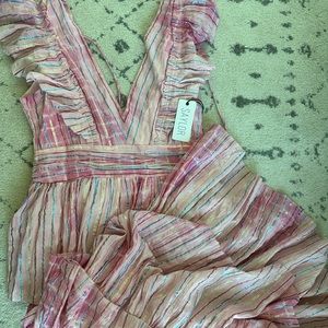 Saylor Stefania Dress Pink Medium M